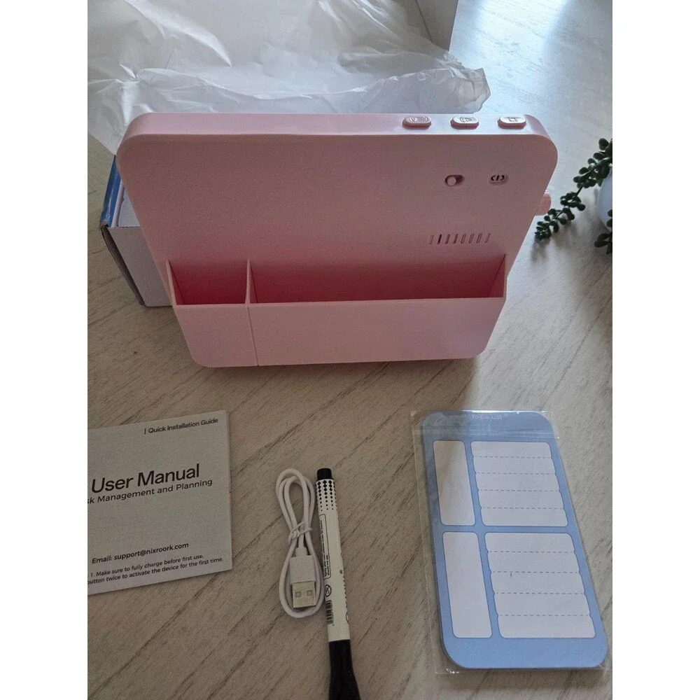 Nixroork 3-in-1 Visual Timer & ADHD Tool